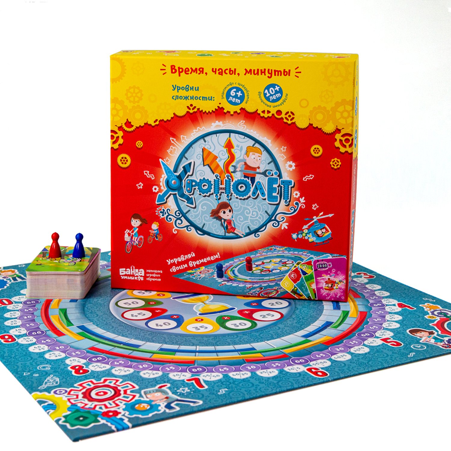 Настольная игра Хронолёт Банда умников - фото 1