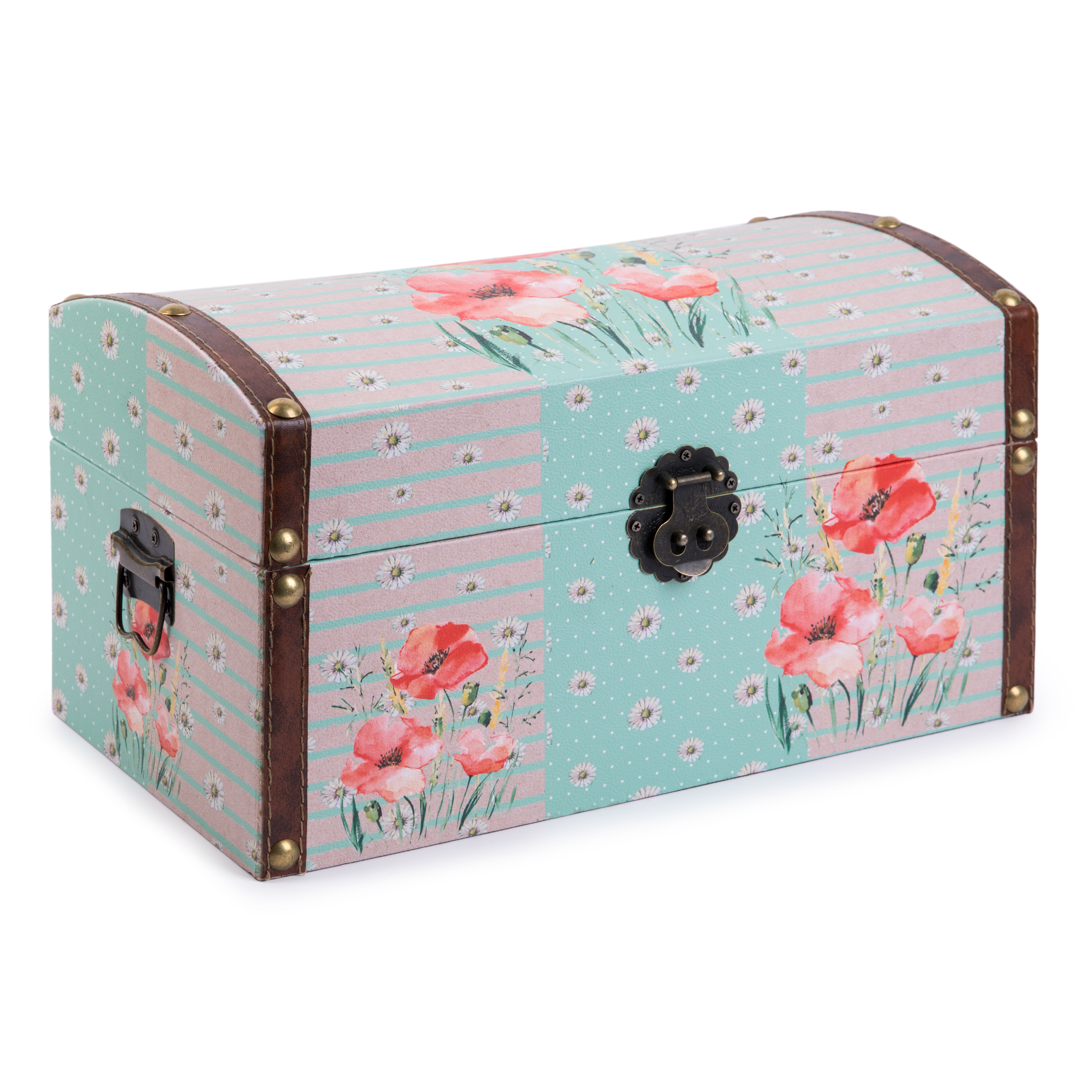 Шкатулка декоративная Сундучок Красивые маки Gamma - фото 1