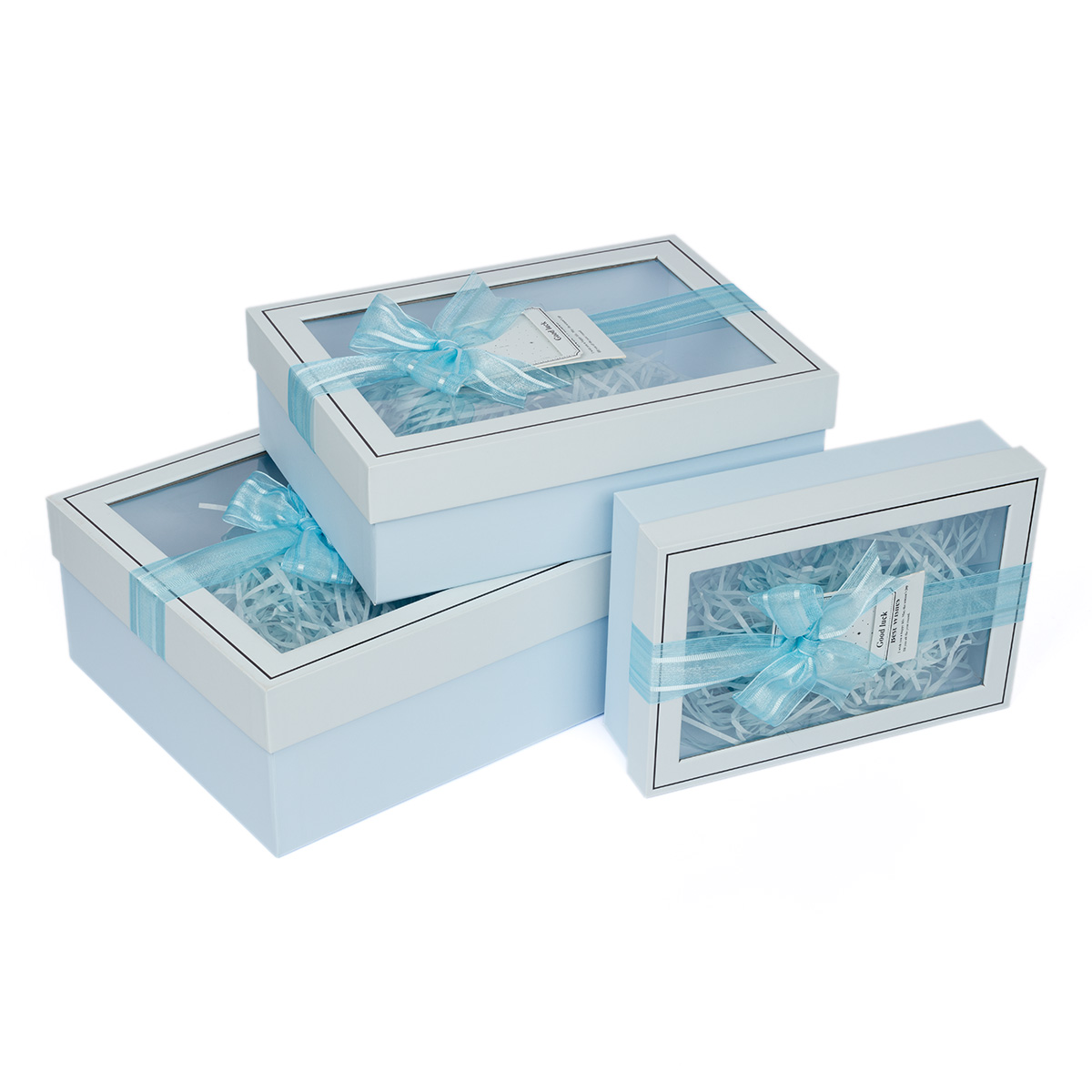 Коробка подар. 33.5 x 25 x 11.5 01 син. Stilerra - фото 1