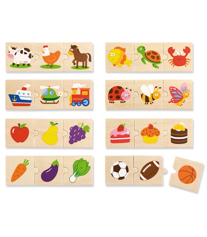 Пазл деревянный Категоризация 24 дет. VIGA - фото 1