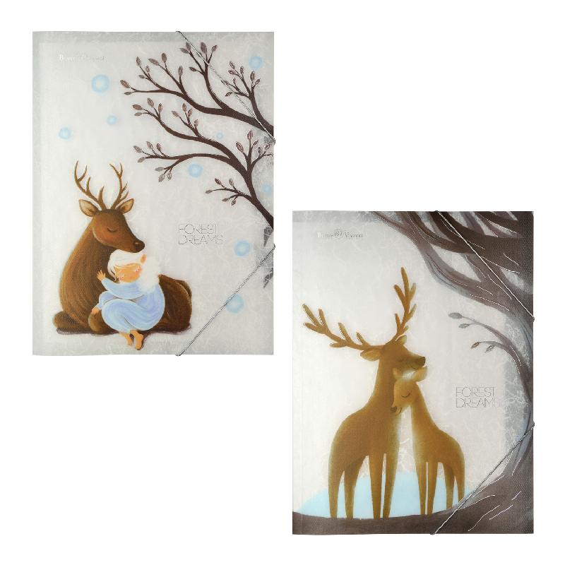 Папка - файл А4 на резинке FOREST DREAM - фото 1