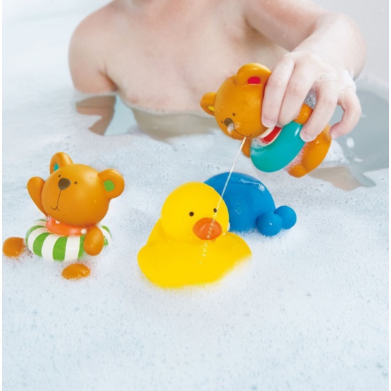 Игрушка для купания Тедди и его друзья Hape - миниатюра 3