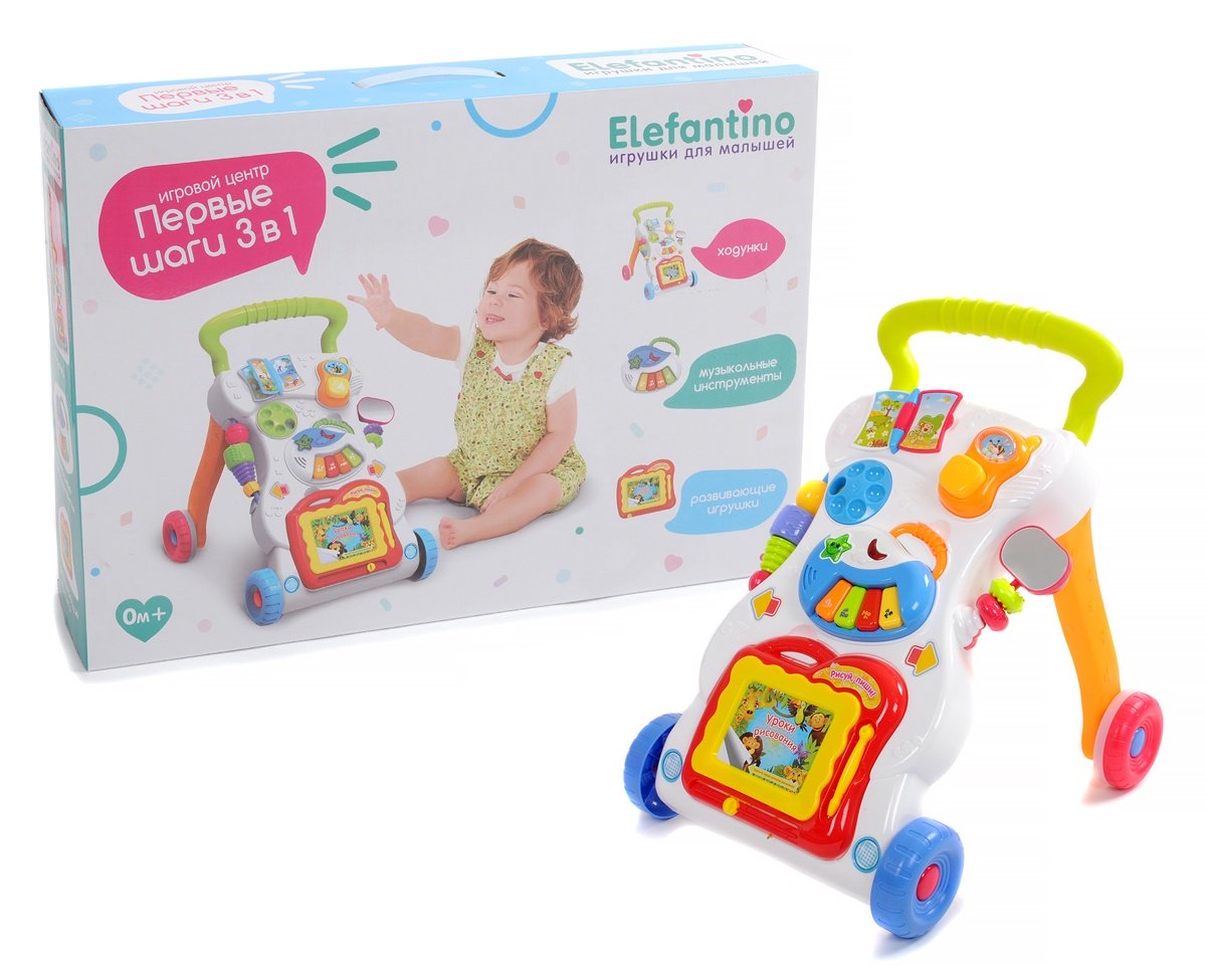 Каталка - ходунки муз. - фото 1