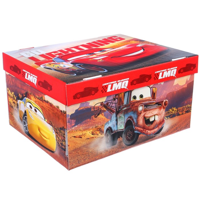 Коробка подарочная Тачки 31*25,5*16 - фото 1