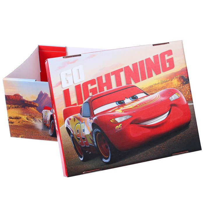 Коробка подарочная Тачки 31*25,5*16 - миниатюра 2