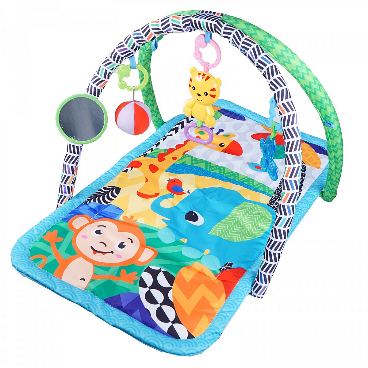 Коврик развивающий Джунгли Huggeland - фото 1