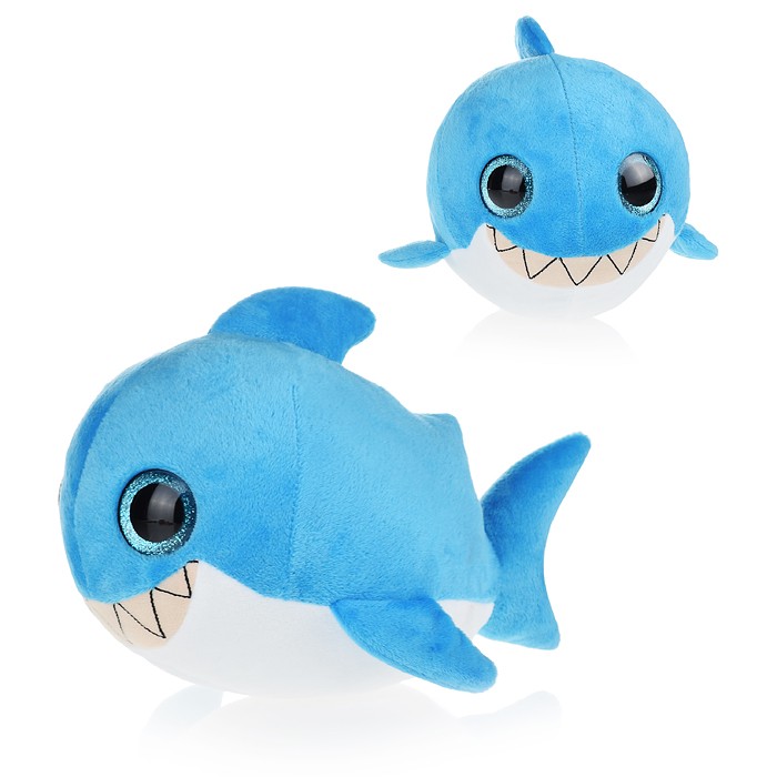 Мягкая игрушка Акула глазастик - фото 1