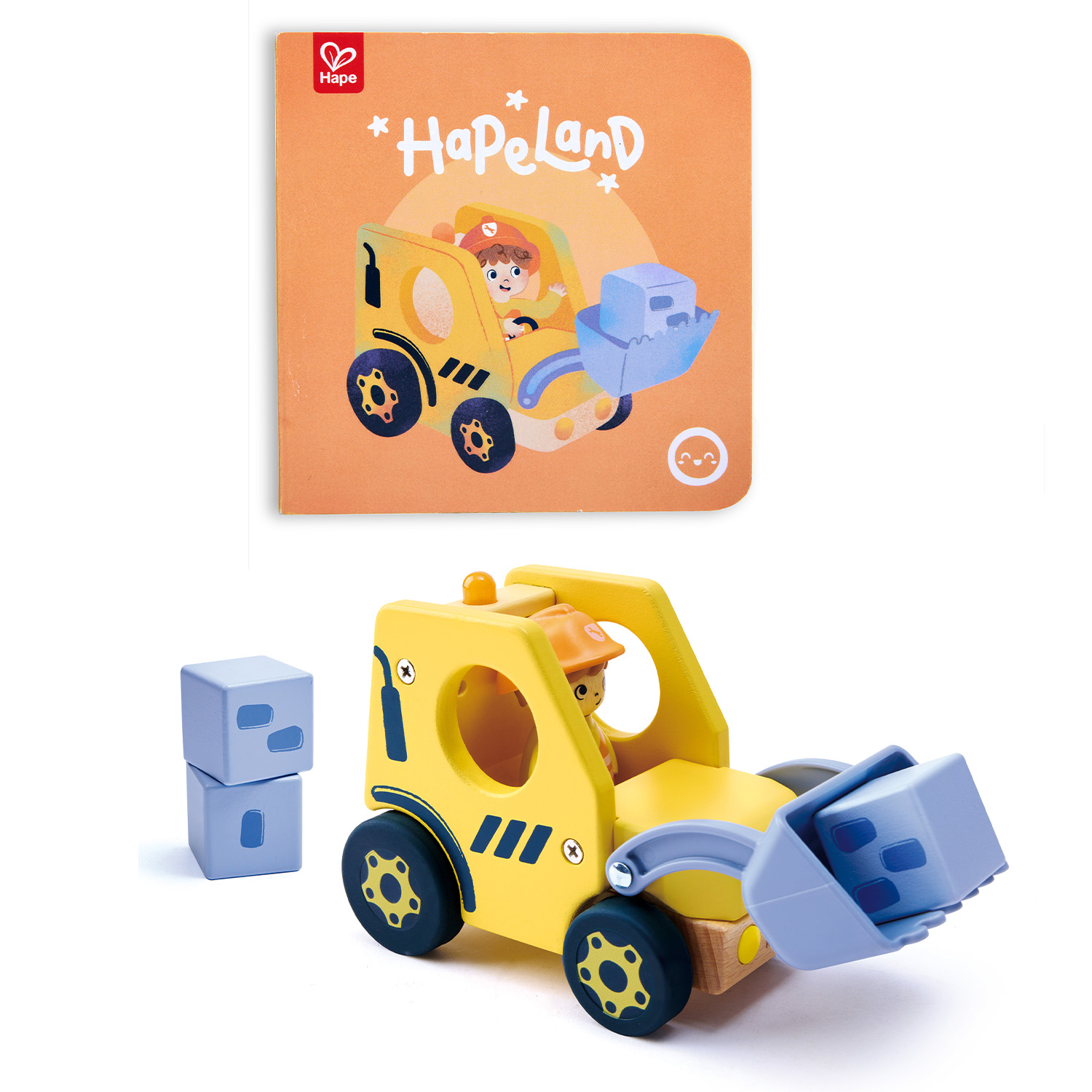 Набор Играем вместе Бульдозер Hape, фото 2