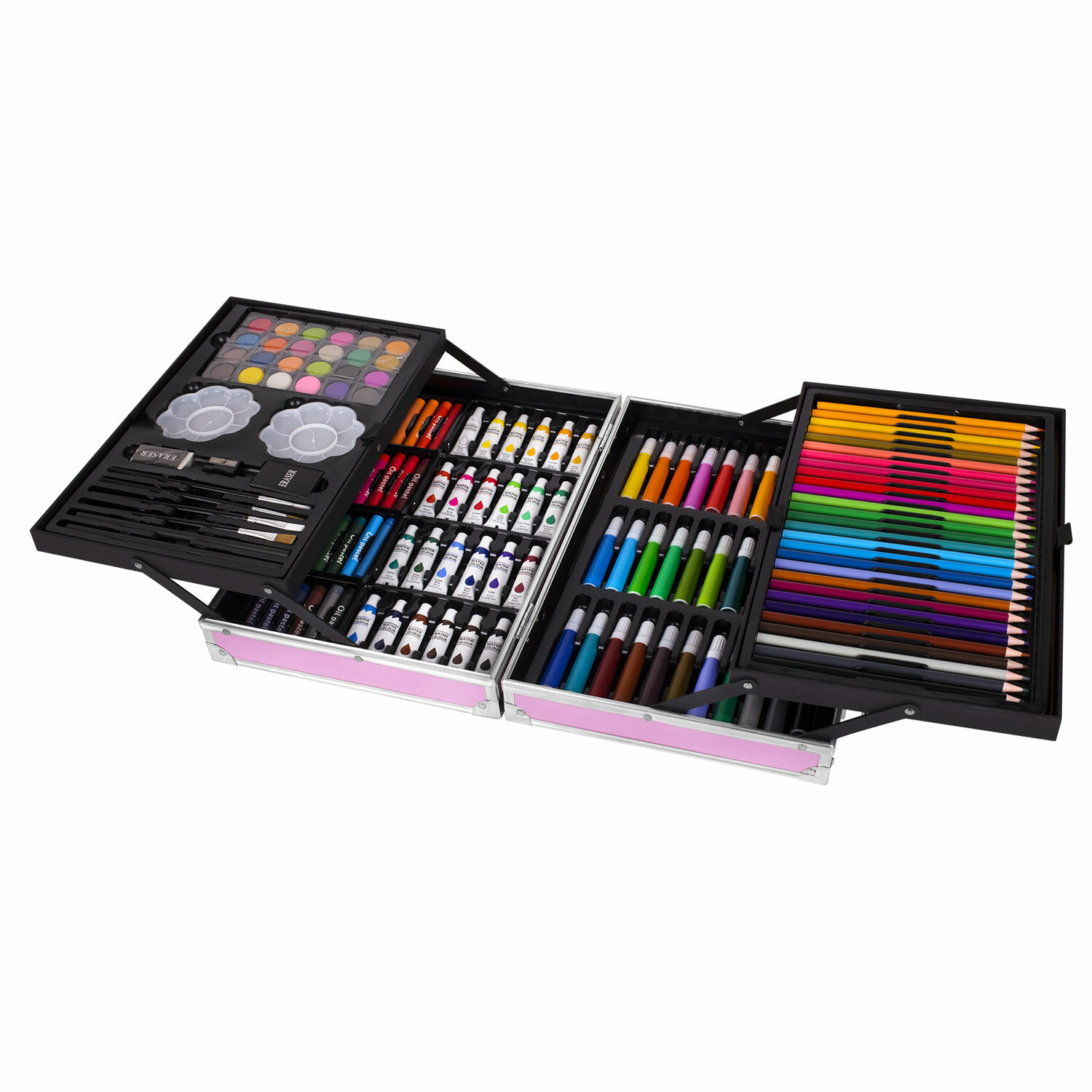 Набор для рисования Единорог 165 предм. в кейсе ЮНЛАНДИЯ - миниатюра 3