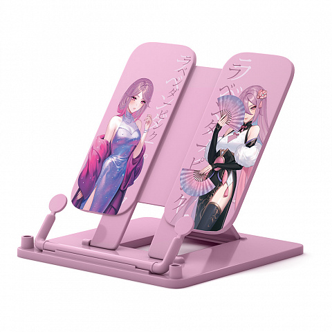 Подставка для книг Manga розовая ЕК - фото 1