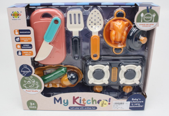 Посуда набор с продуктами в/к - фото 1