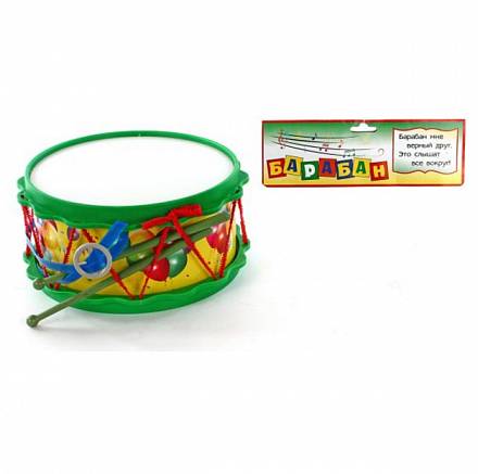 Барабан Друг зелен. - фото 1