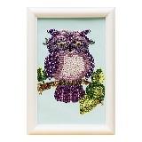 Картина из пайеток 26*18 Совушка - фото 1