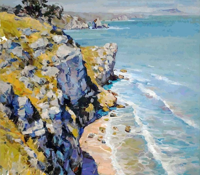 Картина по номерам 41*51 На краю - фото 1