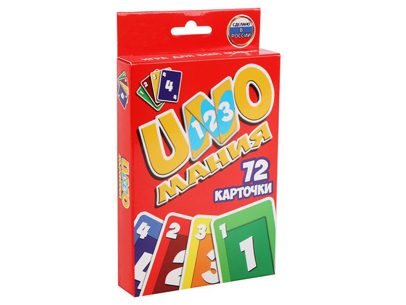 Настольная игра UNOМАНИЯ - фото 1