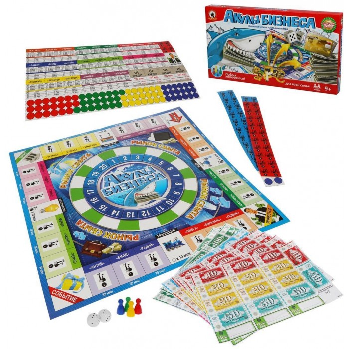 Настольная игра Акулы бизнеса - фото 1