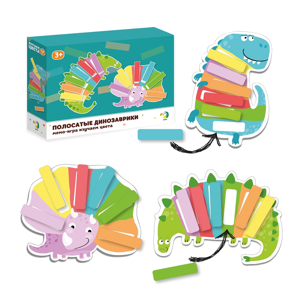 Настольная игра Мемо Изучаем цвета - фото 1