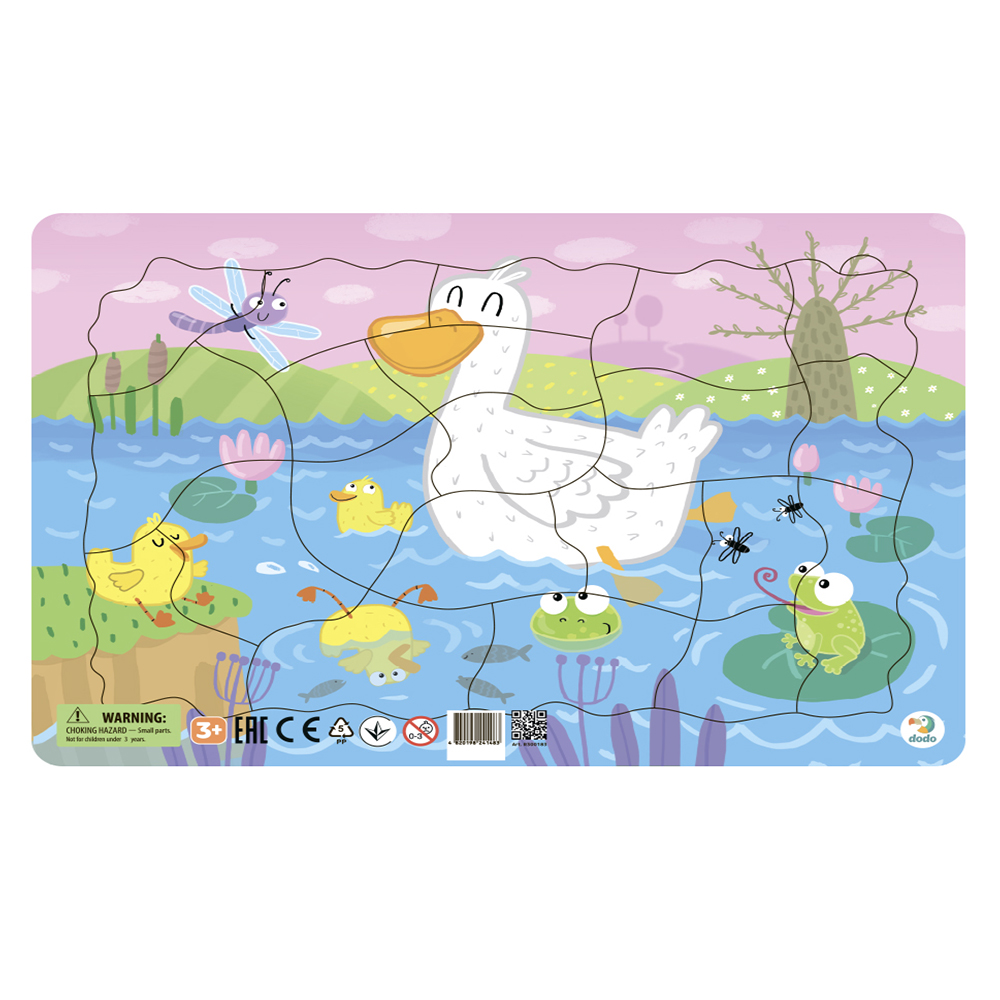 Пазл в рамке Утята 21 эл. - фото 1