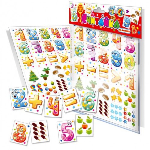 Развивающие карточки Считайка в/п - фото 1