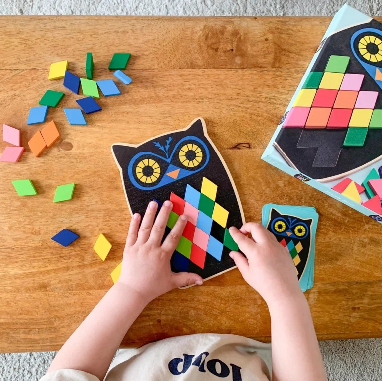 Мозаика Сова DJECO - миниатюра 3