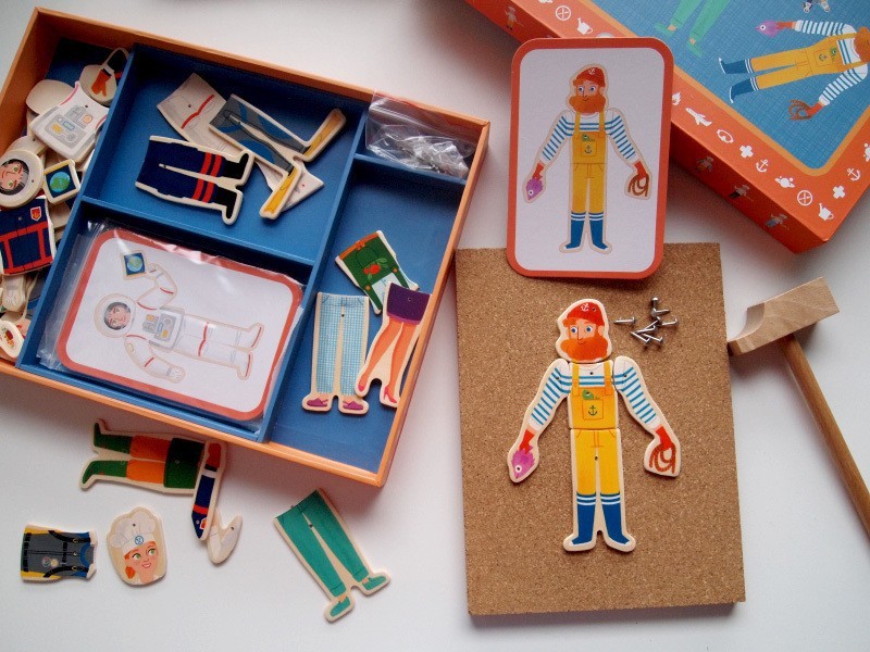 Конструктор Профессии деревянный DJECO - миниатюра 2