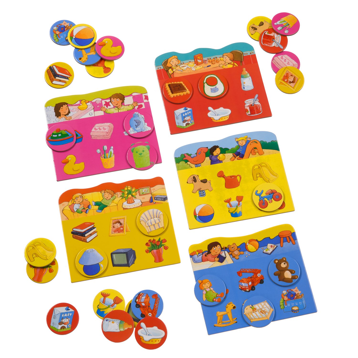 Настольная игра Лото Дом DJECO - фото 1