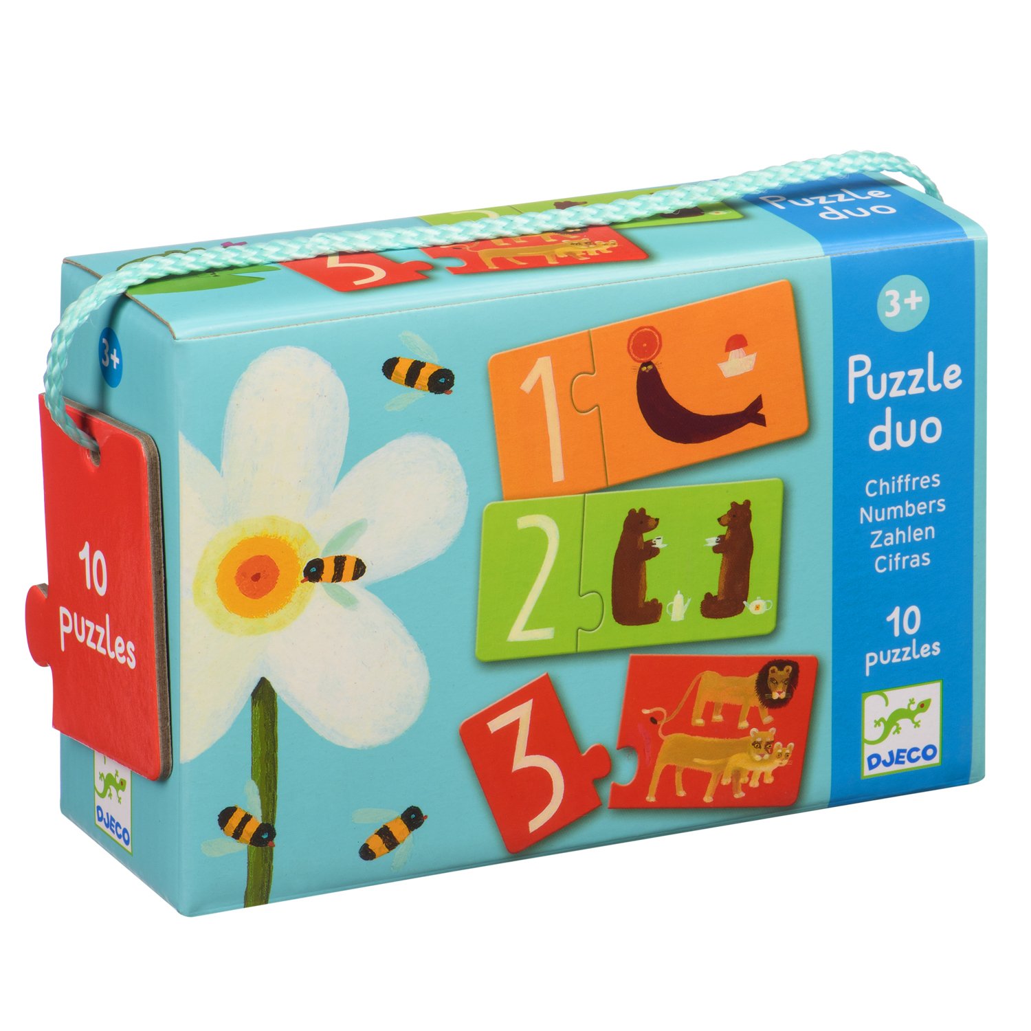 Настольная игра Пары цифры DJECO - фото 1