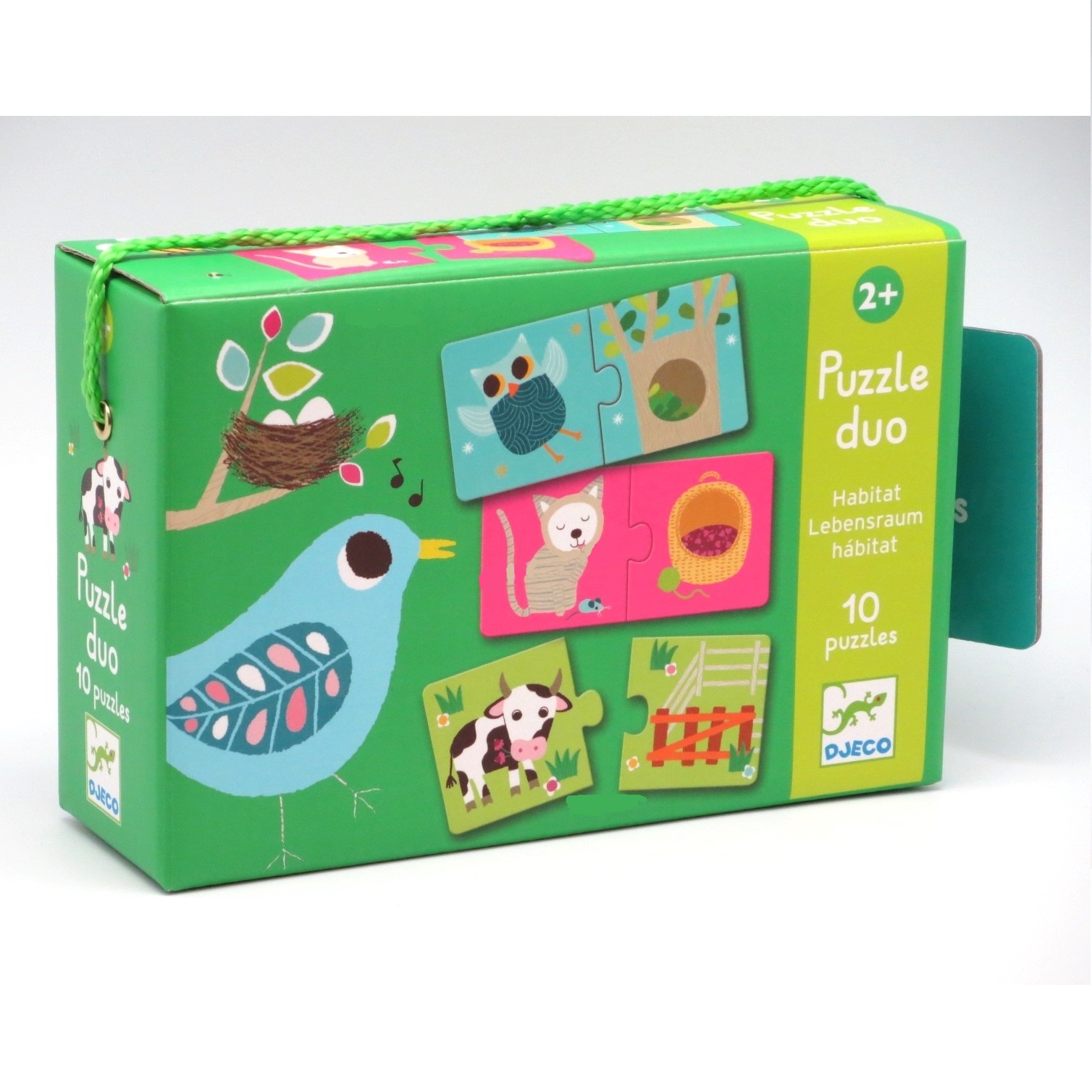 Настольная игра Где живет? DJECO - миниатюра 2