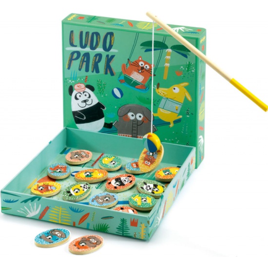 Настольная игра Людопарк 4в1 DJECO - фото 1