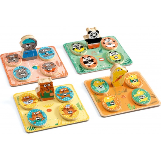 Настольная игра Людопарк 4в1 DJECO - миниатюра 6