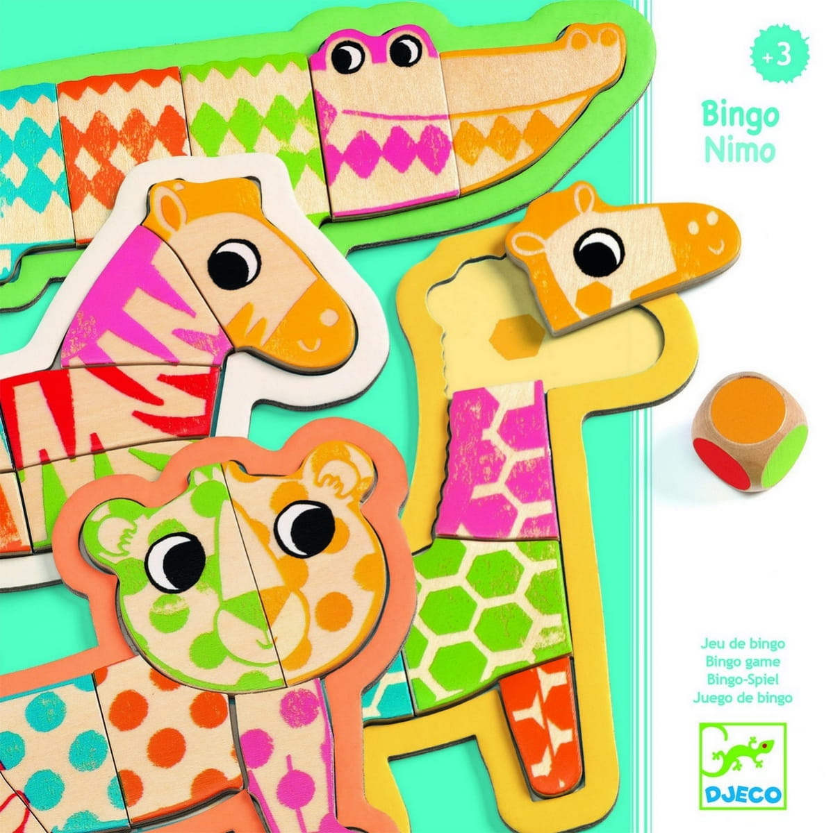 Настольная игра Пазл Бингонимо DJECO - миниатюра 2