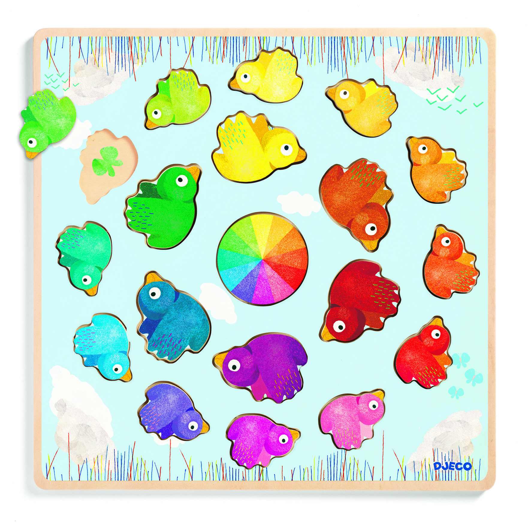 Рамка - вкладыш Радуга DJECO - фото 1