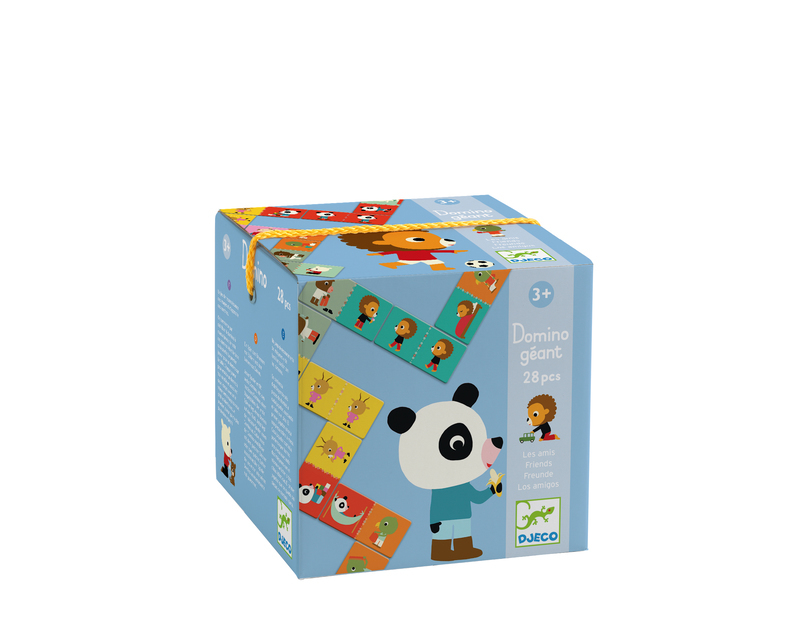 Настольная игра Домино Друзья DJECO - миниатюра 2