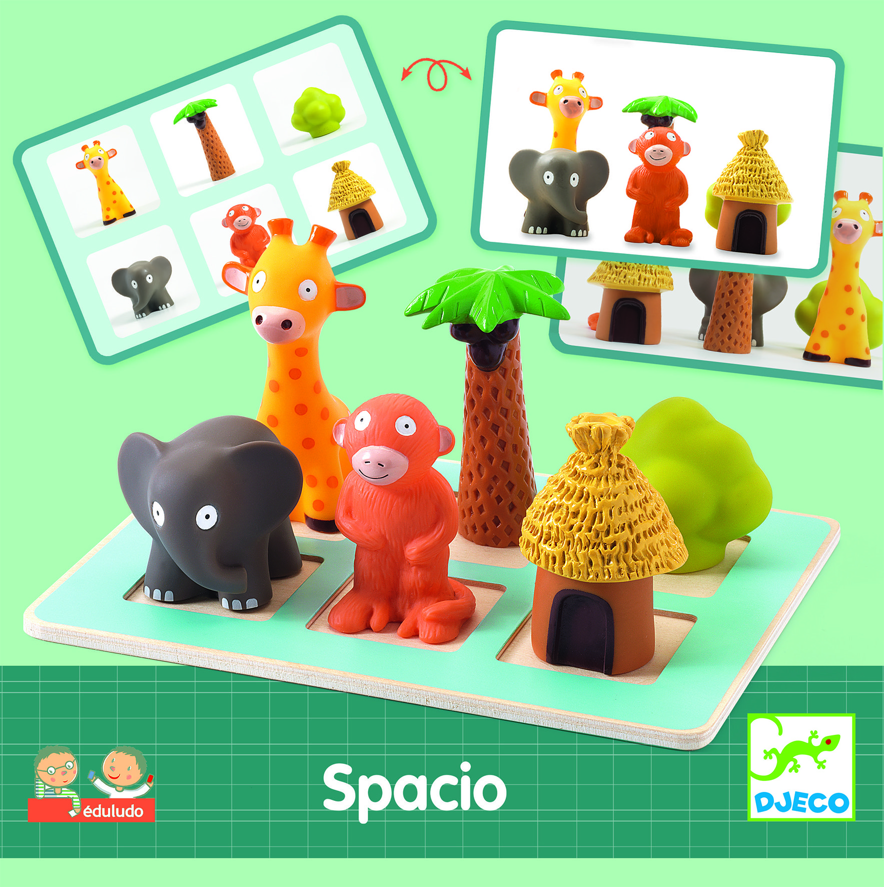 Настольная игра Eduludo Спасьо DJECO - миниатюра 3