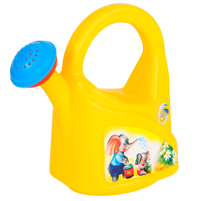 Лейка 1,4 л желтая - фото 1