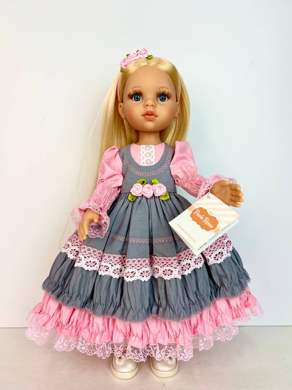 Кукла в авторской одежде PAOLA REINA 32см 6790 - фото 1