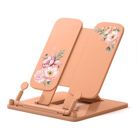 Подставка для книг Pastel Bloom персиковая ЕК - фото 1