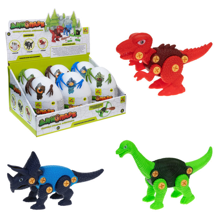 Конструктор Динозавр в яйце Динопарк (6) - фото 1