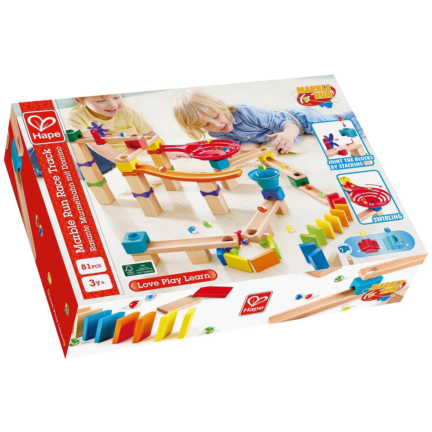 Конструктор деревянный Съезд шариков Наре - фото 1