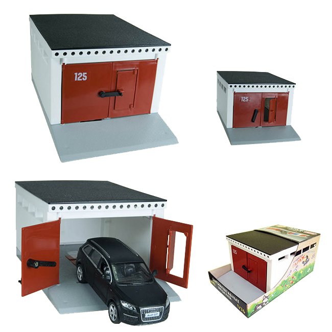 Гараж с распашными воротами - фото 1