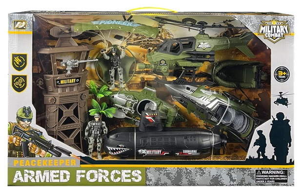 Набор Военная база 10 предм. BATTLE PIONEER в/к - фото 1