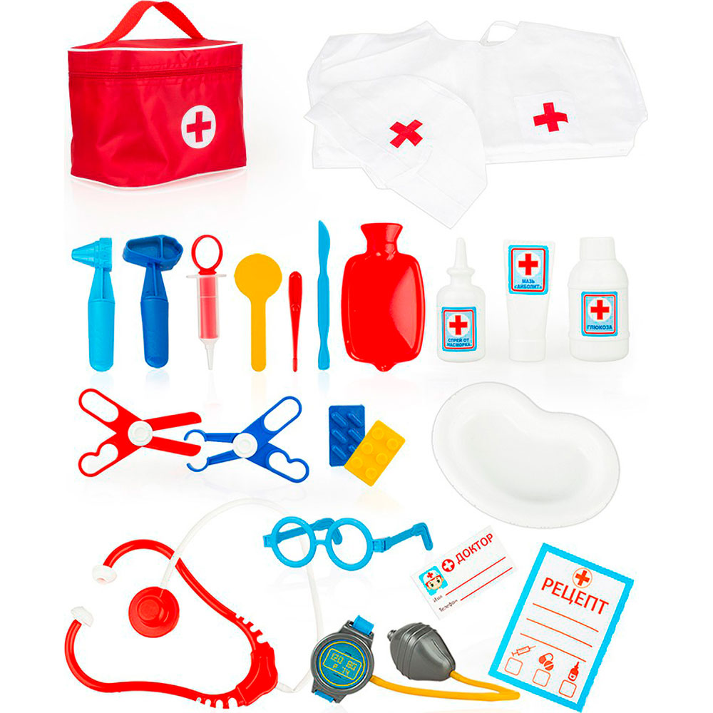 Набор доктора в сумке 22 предм. - фото 1