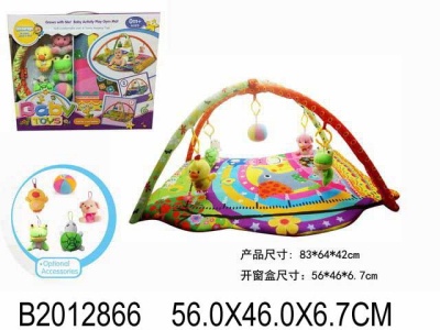 Коврик развивающий 5 подвесок - животных в/к - фото 1