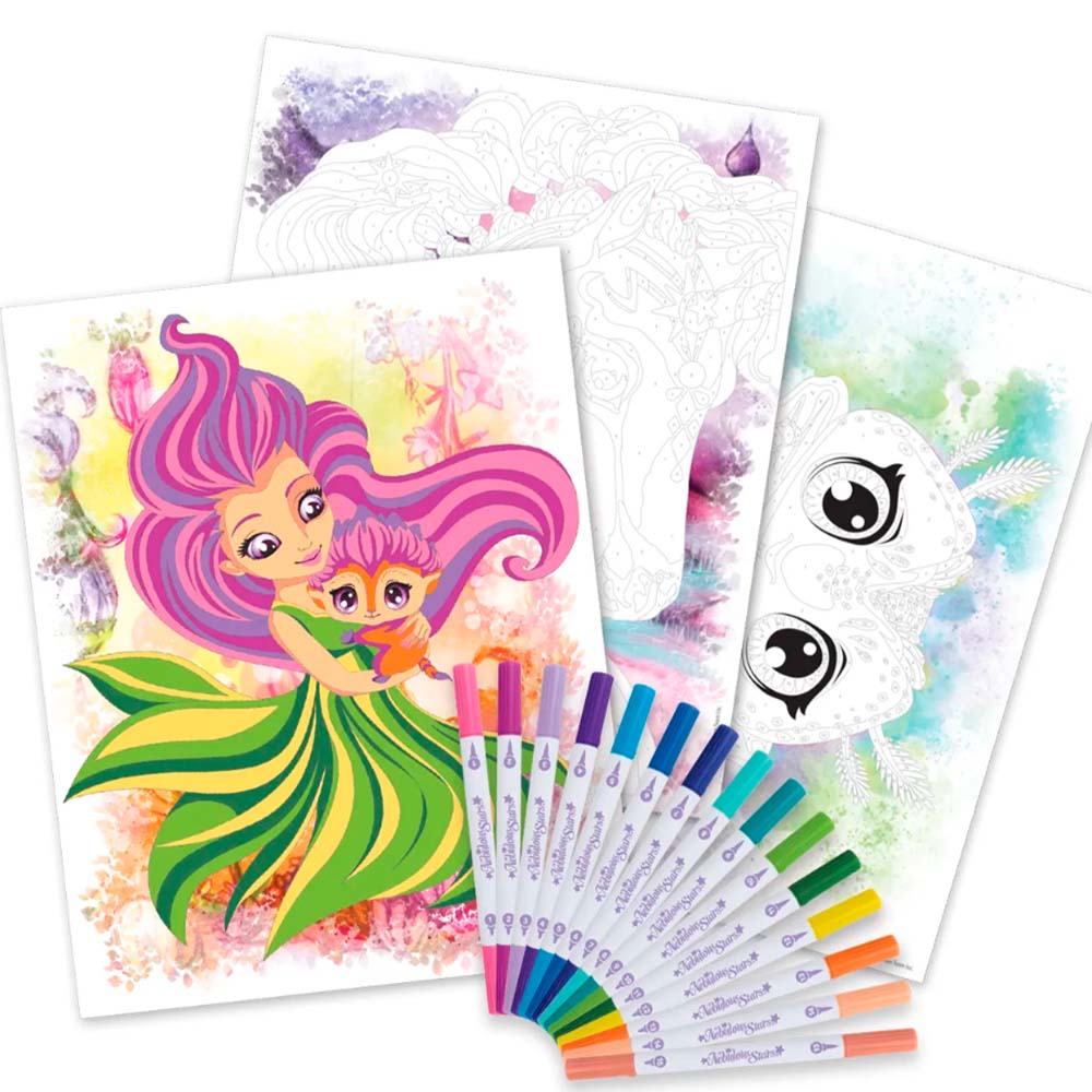 Раскраска по номерам Nebulous stars - миниатюра 3