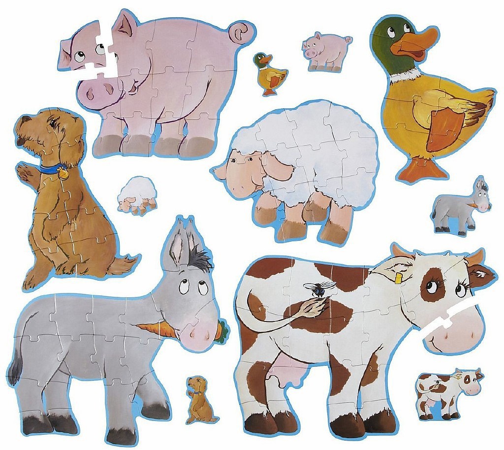 Пазл-головоломка Дези и друзья DJECO - фото 1