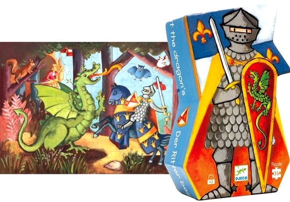 Пазл Рыцарь DJECO - фото 1