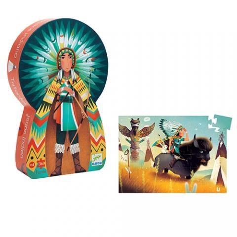 Пазл Маленький индеец DJECO - миниатюра 2