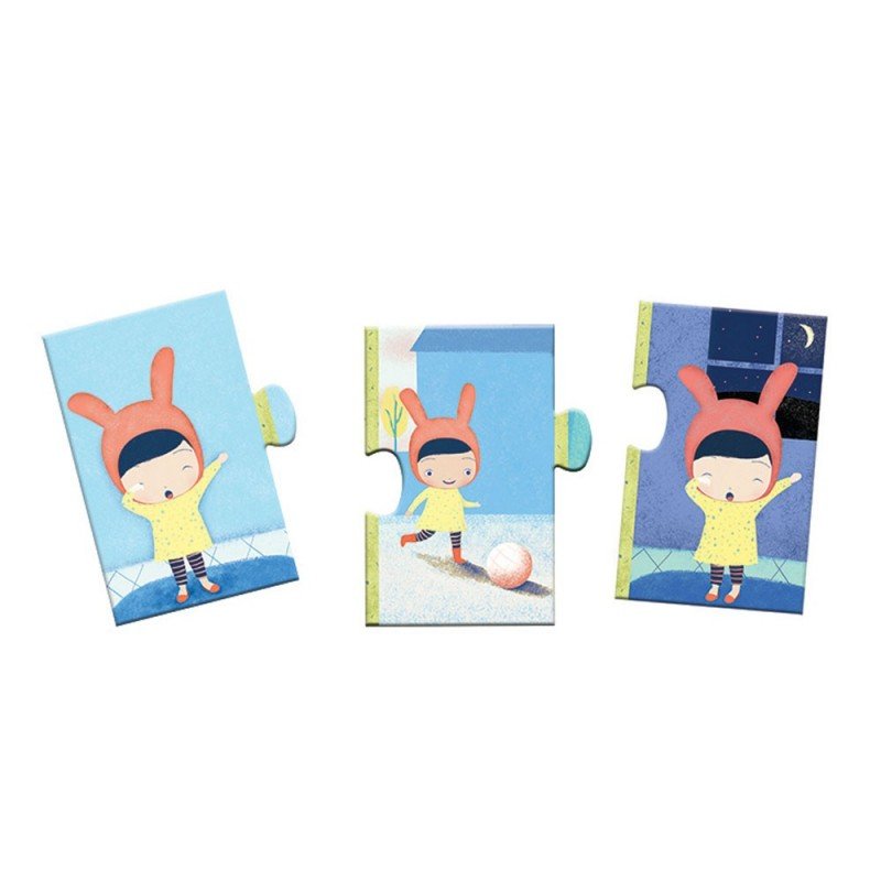 Пазл - головоломка Как прошёл мой день? DJECO - фото 1