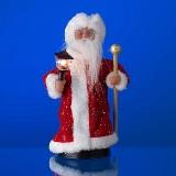  Дед Мороз рус. муз. со свечой/фонарем - фото 1