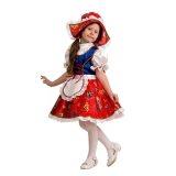 Костюм карнавальный Красная шапочка р.26 - фото 1